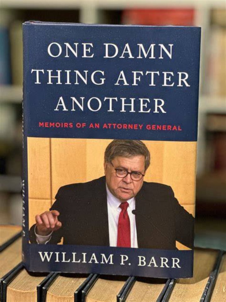 One Damn Thing After Another review: Bill Barr’s self-serving screed