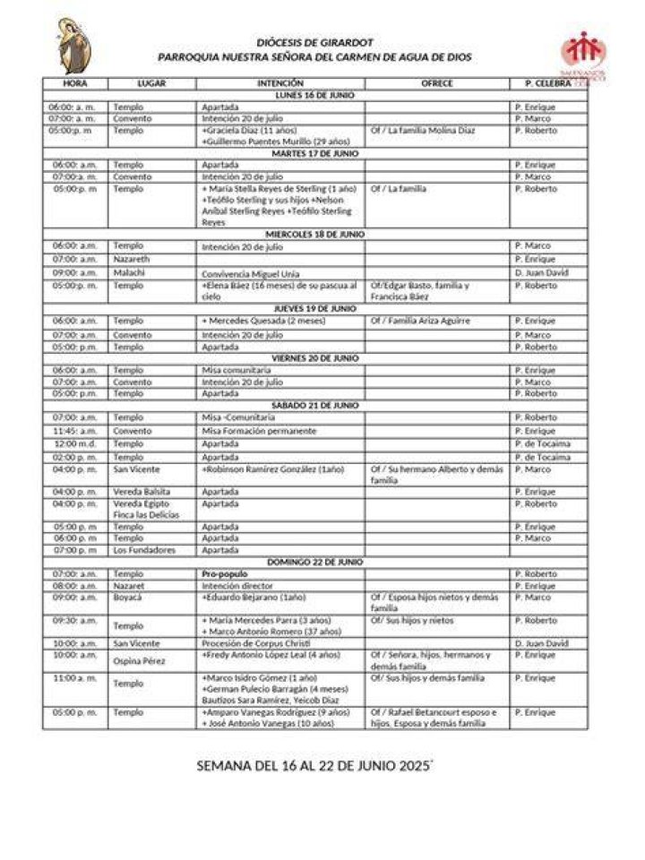 Planes de ocio del 16 al 22 de junio