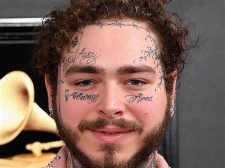 Post Malone Gets 2 New Face Tattoos