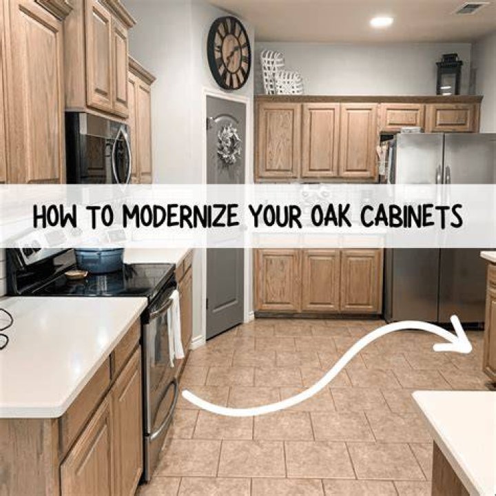 Question: How Do You Modernize Kitchen Cabinets??