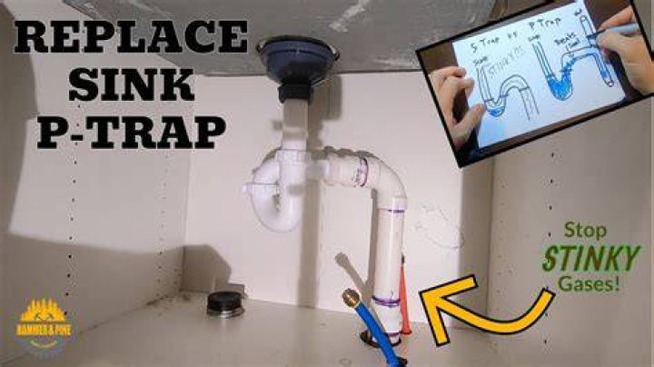 Quick Answer: How Do You Install A P Trap Under A Kitchen Sink??