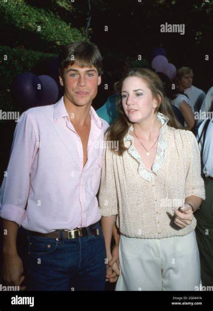 Rob Lowe and Melissa Gilbert