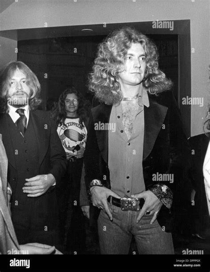 Robert Plant, John Paul Jones, and Jimmy Page of Led Zeppelin