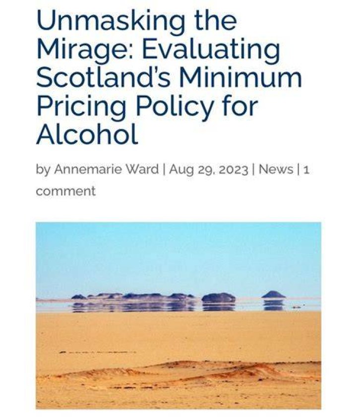 Scotland expected to raise minimum alcohol price by 30% | Alcohol