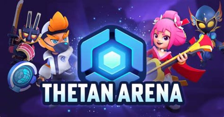 Screenshot from Thetan Arena, showing two characters wielding weapons