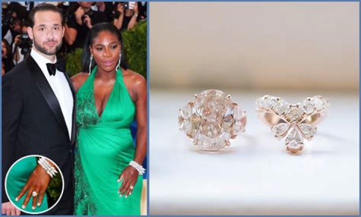 serena william engagement ring