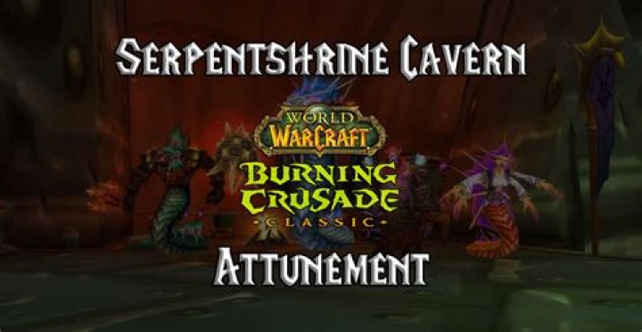 Serpentshrine Cavern Attunement Guide Burning Crusade Classic