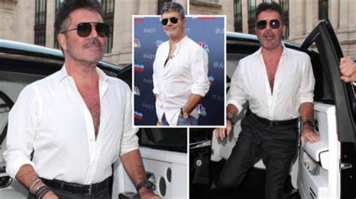 Simon Cowell shows off 20lb weight loss as strolls with partner Lauren