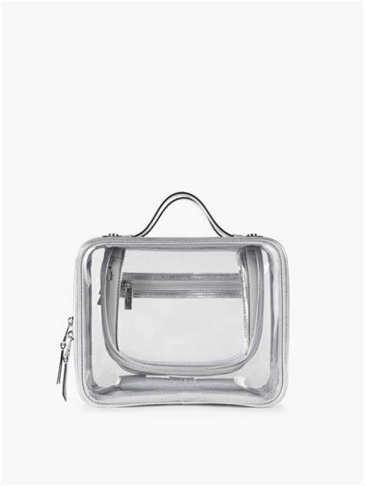 Small Clear Cosmetics Case Small Clear Cosmetics Case