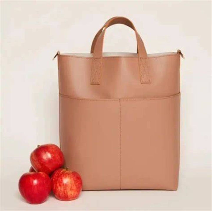 The Apple Leather Tote The Apple Leather Tote