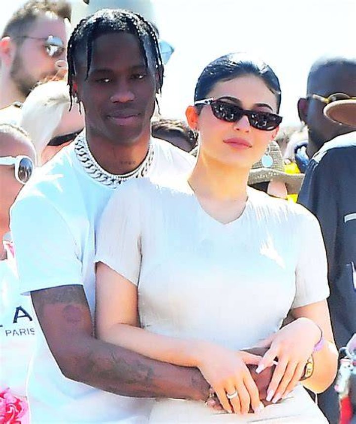 Travis Scott and Kylie Jenner Travis Scott and Kylie Jenner attend the Heavenly Bodies: Fashion & The Catholic Imagination Costume Institute Gala at The Metropolitan Museum of Art on May 7, 2018 in New York City.
