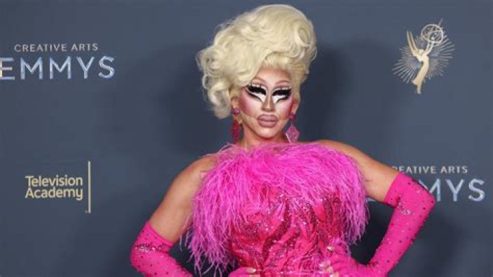 TV personality and Drag Queen Yvie Oddly performs during Drive'N Drag