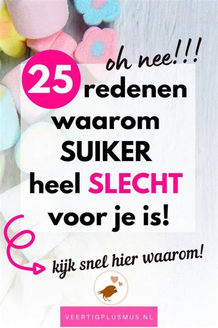 Waarom Is Suiker Slecht? (Perfect answer)