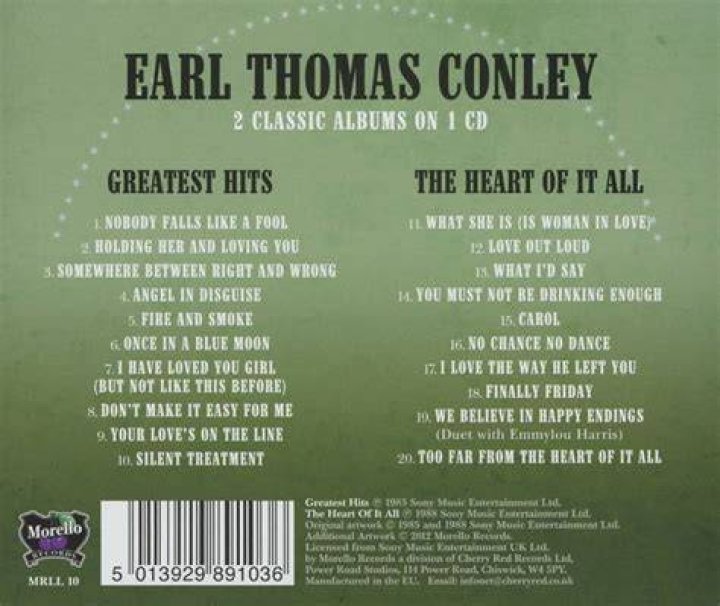 Was Earl Thomas Conley ever married?