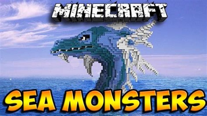 Was there a sea monster in Minecraft?