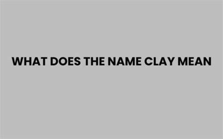 What does the word Henry Clay mean?