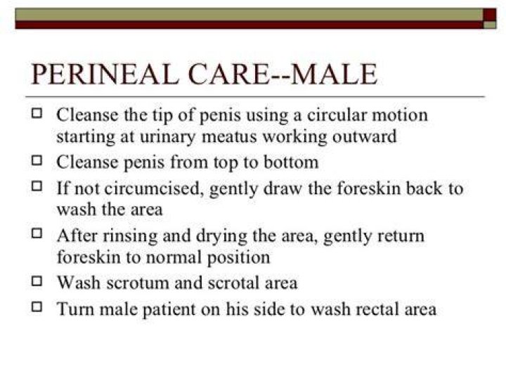 What Is A Male Peri Care? (Solution found)