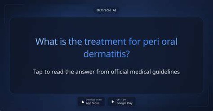 What Is Peri Oral Dermatitis? (Question)