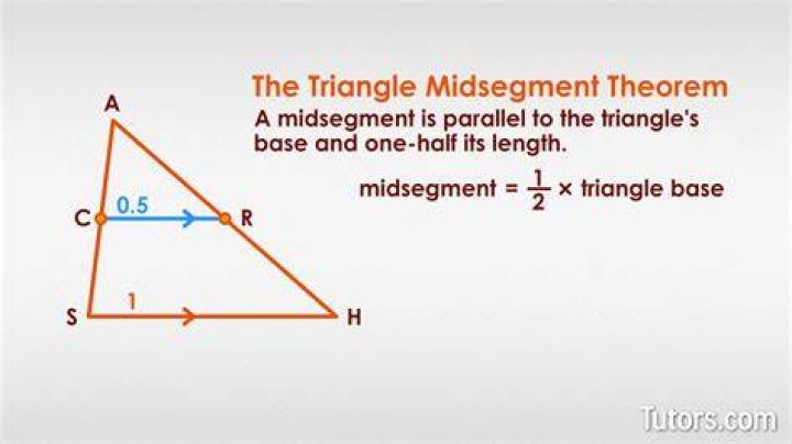 What is the Midsegment formula?