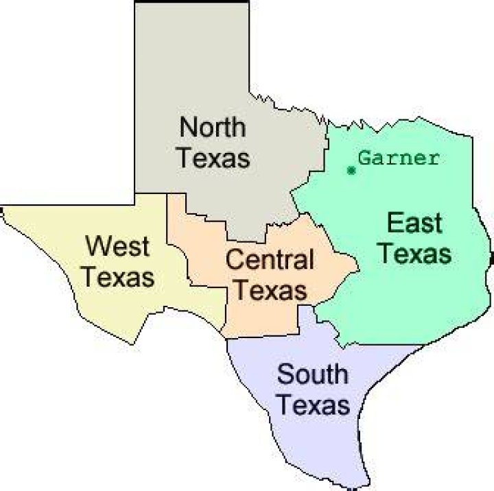 What separates East and West Texas?
