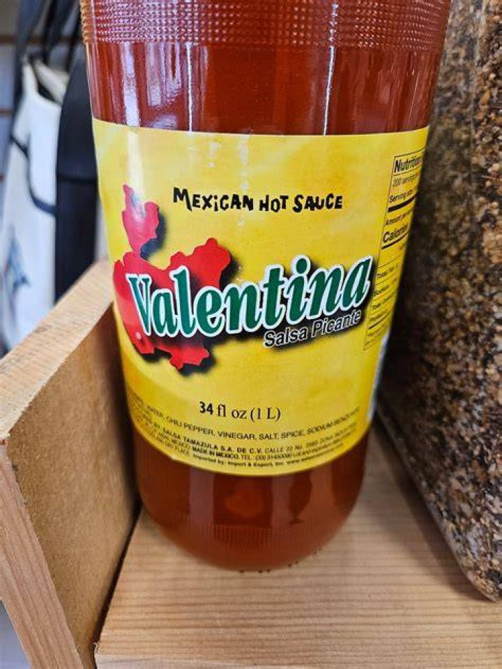 What State Is On Valentina Sauce?