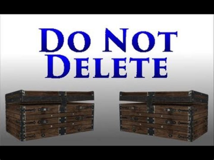 Where are the do not delete chests?