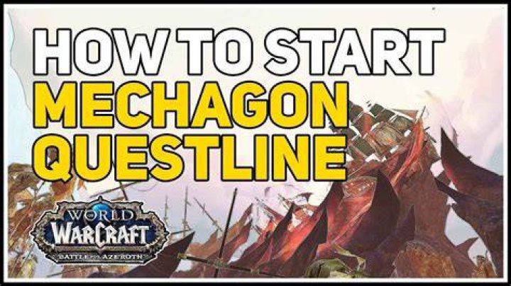 Where do I start the Mechagon questline?