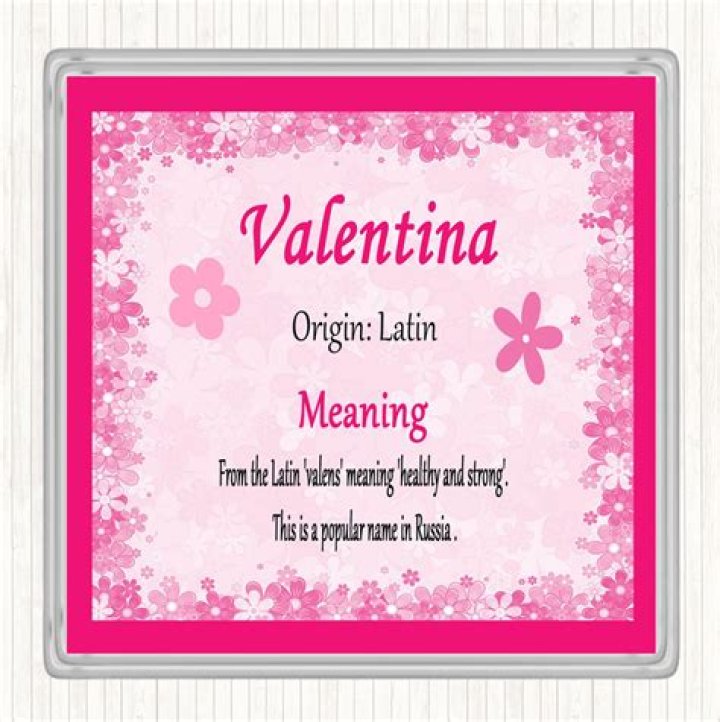 Where Does The Name Valentina Come From? (Perfect answer)