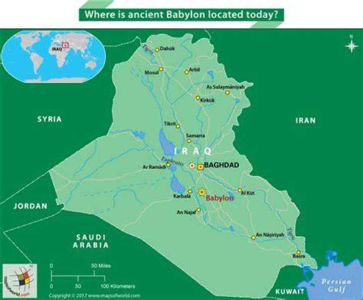 Where is Babylon located today?