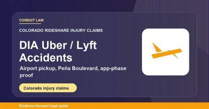 Where is Lyft pickup at DIA?