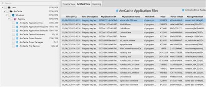 Where is the Amcache hve?