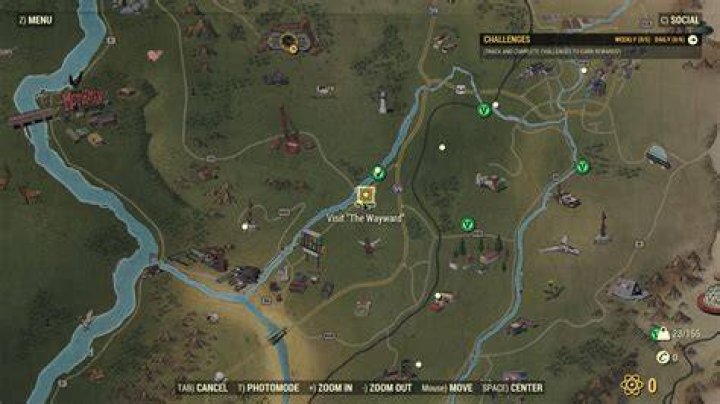 Where is the Wayward Bar Fallout 76?