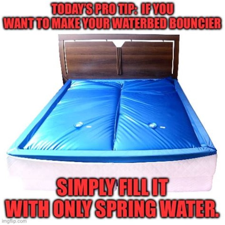Why did they stop making waterbeds?
