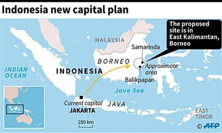 Why Indonesia is moving its capital from Jakarta to Borneo