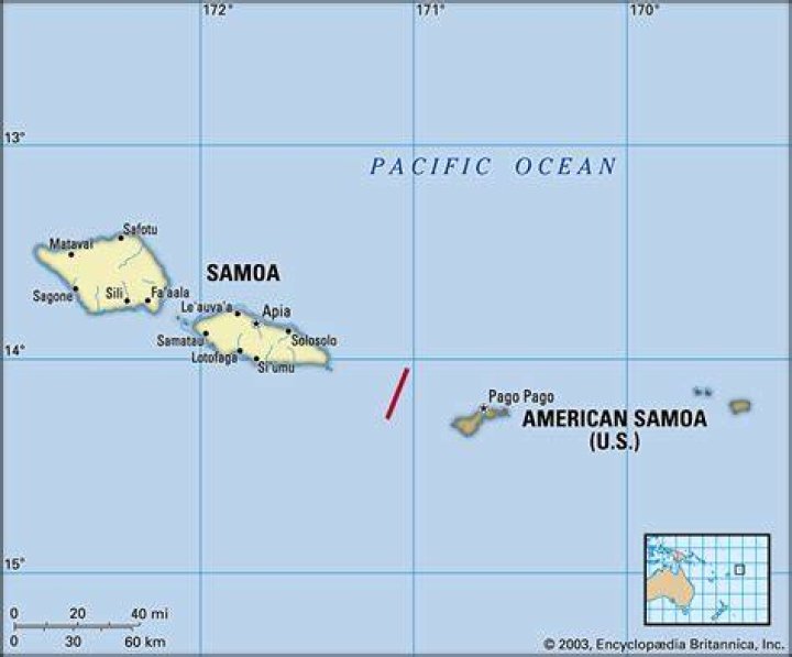 Why is American Samoa different from Samoa?