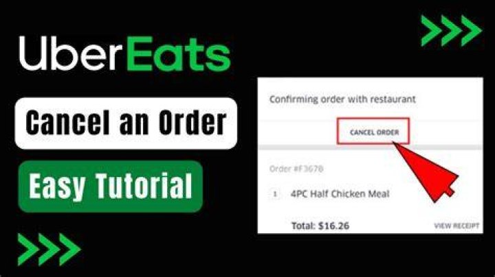 Why would Uber Eats cancel my food order?