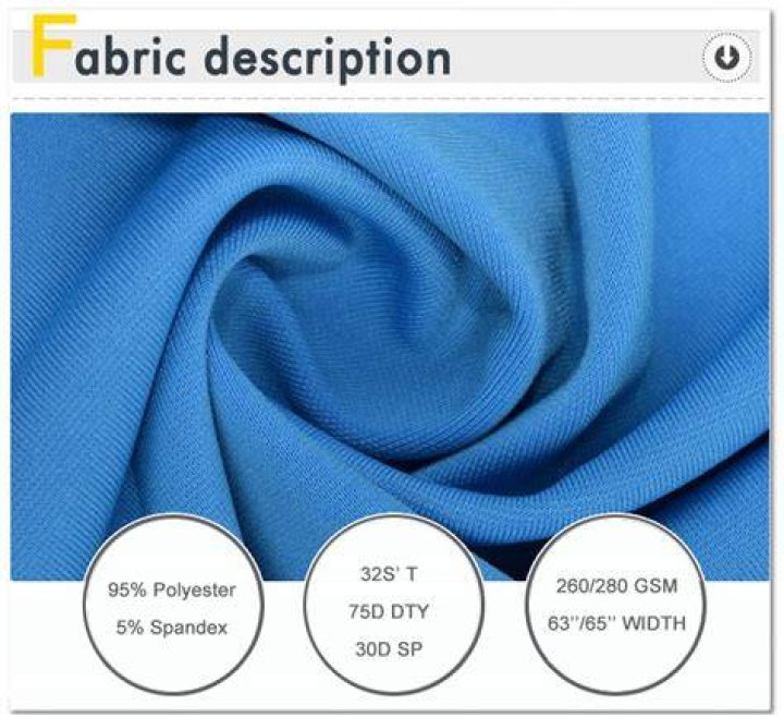 Will 95% polyester and 5% spandex shrink?