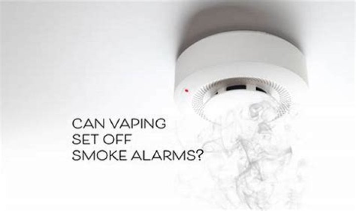 Will vaping set off airplane smoke detectors?