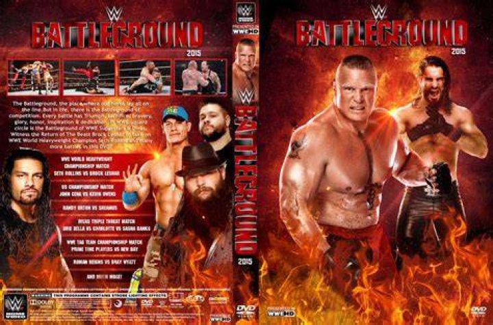wwe battleground dvd