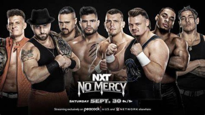 WWE NXT No Mercy Tony D'Angelo Stacks The Creed Brothers Angel Garza Humberto Carrillo